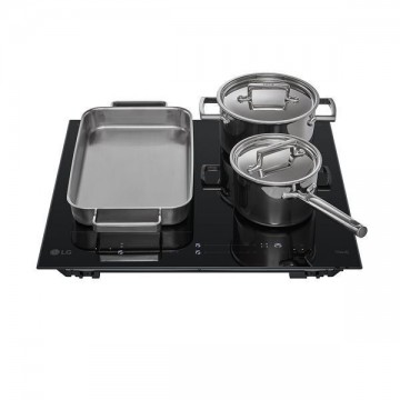 LG CBIZ2435B Επαγωγική Εστία Αυτόνομη με Λειτουργία Κλειδώματος 59x52εκ.